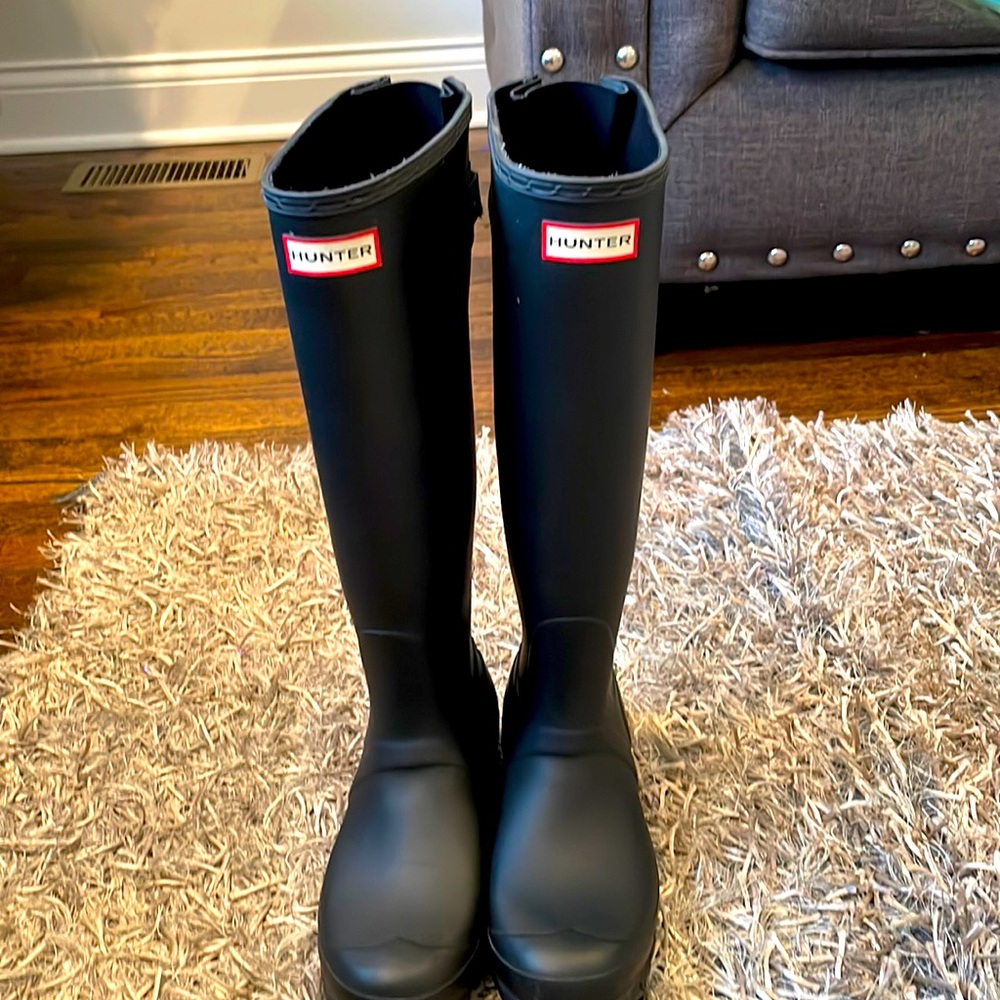 Hunter adjustable rain boots
